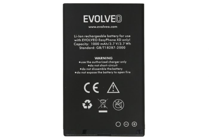 Evolveo baterija za telefon Evolveo EasyPhone XD EP600 1000 mAh