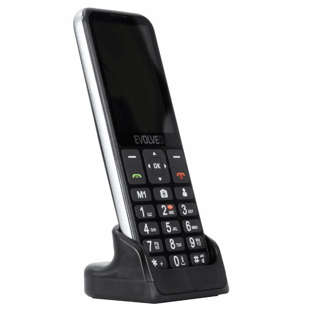 EVOLVEO Easyphone LT EP-880 telefon za starejše na tipke 4G črn