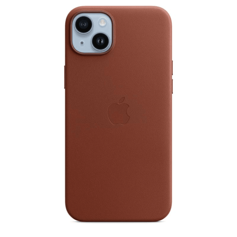 Apple originalni Leather Case iPhone 14 Plus - rjav -  MPPD3ZM/A