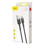 Baseus podatkovni kabel Catklf-UG1 Quick Charge Type C 2A 3m - črn