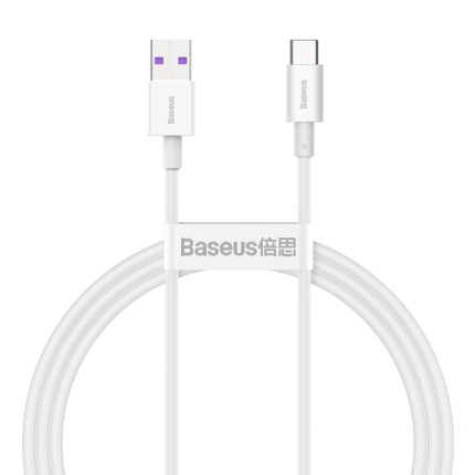 Baseus polnilni kabel CATYS-02 Superior Quick Charge Type C 66W 1m - bel