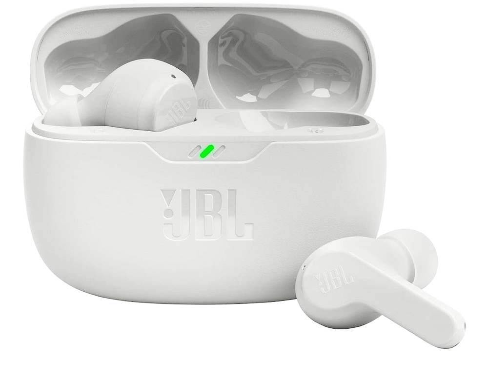 JBL Wave Beam bluetooth slušalke bele