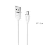 BOROFONE podatkovni kabel X19 MicroUSB na USB 1m 2