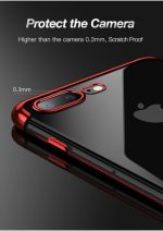 Elegance tanek silikonski ovitek za iPhone 11 Pro - prozoren z zlatim robom