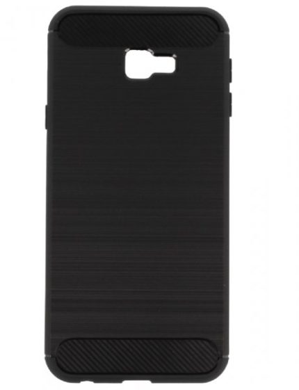 Silikonski ovitek za Samsung Galaxy J6 Plus 2018 J610 - mat carbon črn