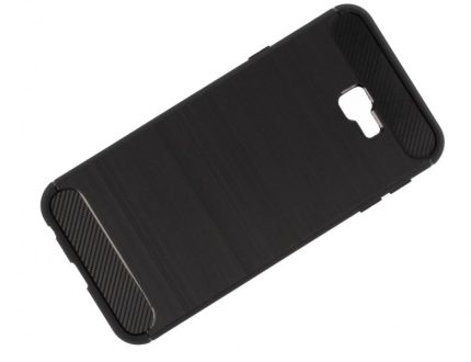 Silikonski ovitek za Samsung Galaxy J6 Plus 2018 J610 - mat carbon črn