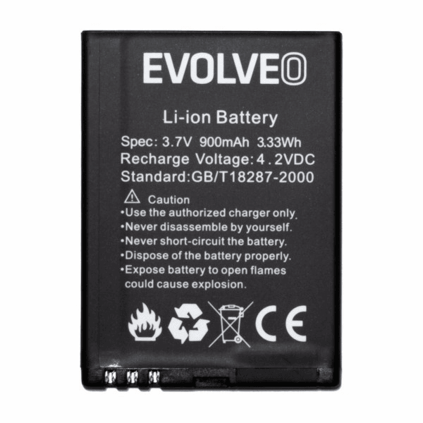 Evolveo baterija EP-550 za telefon Evolveo EasyPhone EG 900 mAh