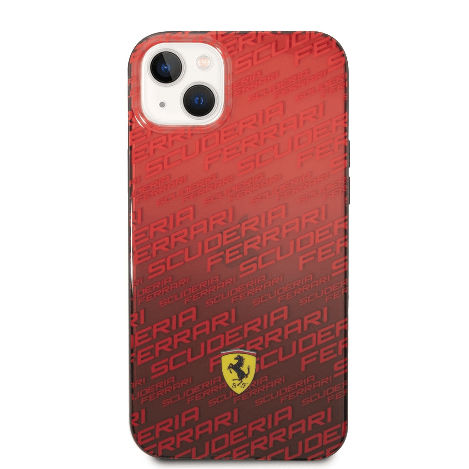 Ferrari silikonski ovitek Scuderia Ferrari FEHCP14MEAOR za iPhone 14 Plus - rdeč