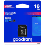 Goodram SPOMINSKA KARTICA 16GB micro SD 2v1 100MB/s