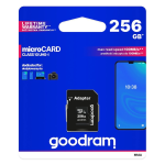 Goodram SPOMINSKA KARTICA 256GB micro SD 2v1 100MB/s