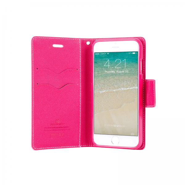 GOOSPERY preklopna torbica Fancy Diary SAMSUNG GALAXY A5 A500 - rumeno pink