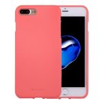 Goospery soft feeling silikonski ovitek za iPhone XR - pink