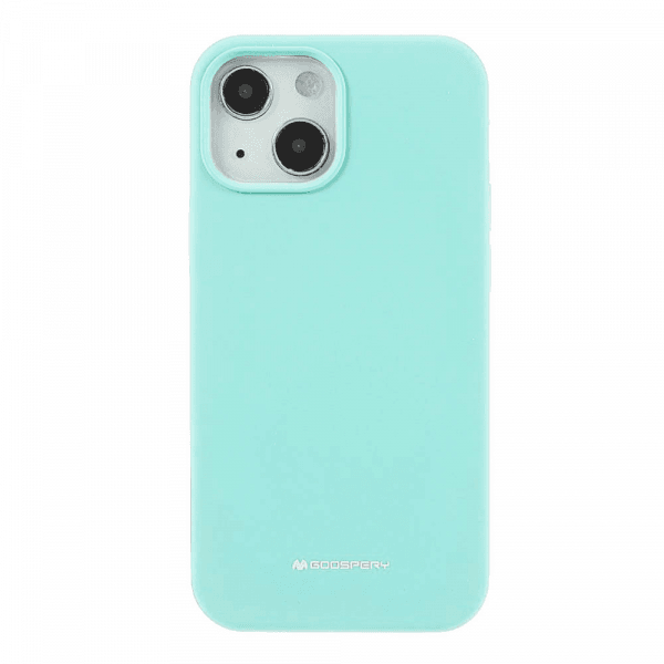 Goospery Soft Feeling silikonski ovitek za iPhone 15 Plus - mint