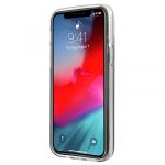 GUESS GUHCP12PCUGLSBK silikonski ovitek za iPhone 12 Pro Max - srebrno sive bleščice