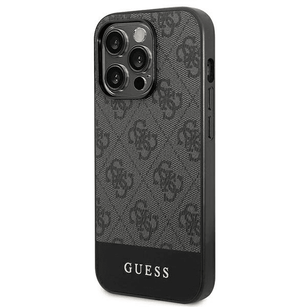 GUESS GUHCP14LG4GLGR ovitek za iPhone 14 Pro - siv