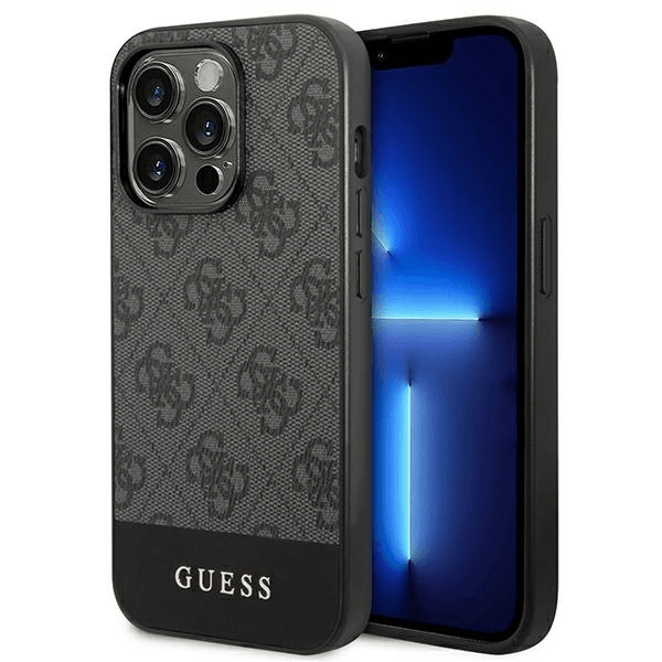 GUESS GUHCP14LG4GLGR ovitek za iPhone 14 Pro - siv