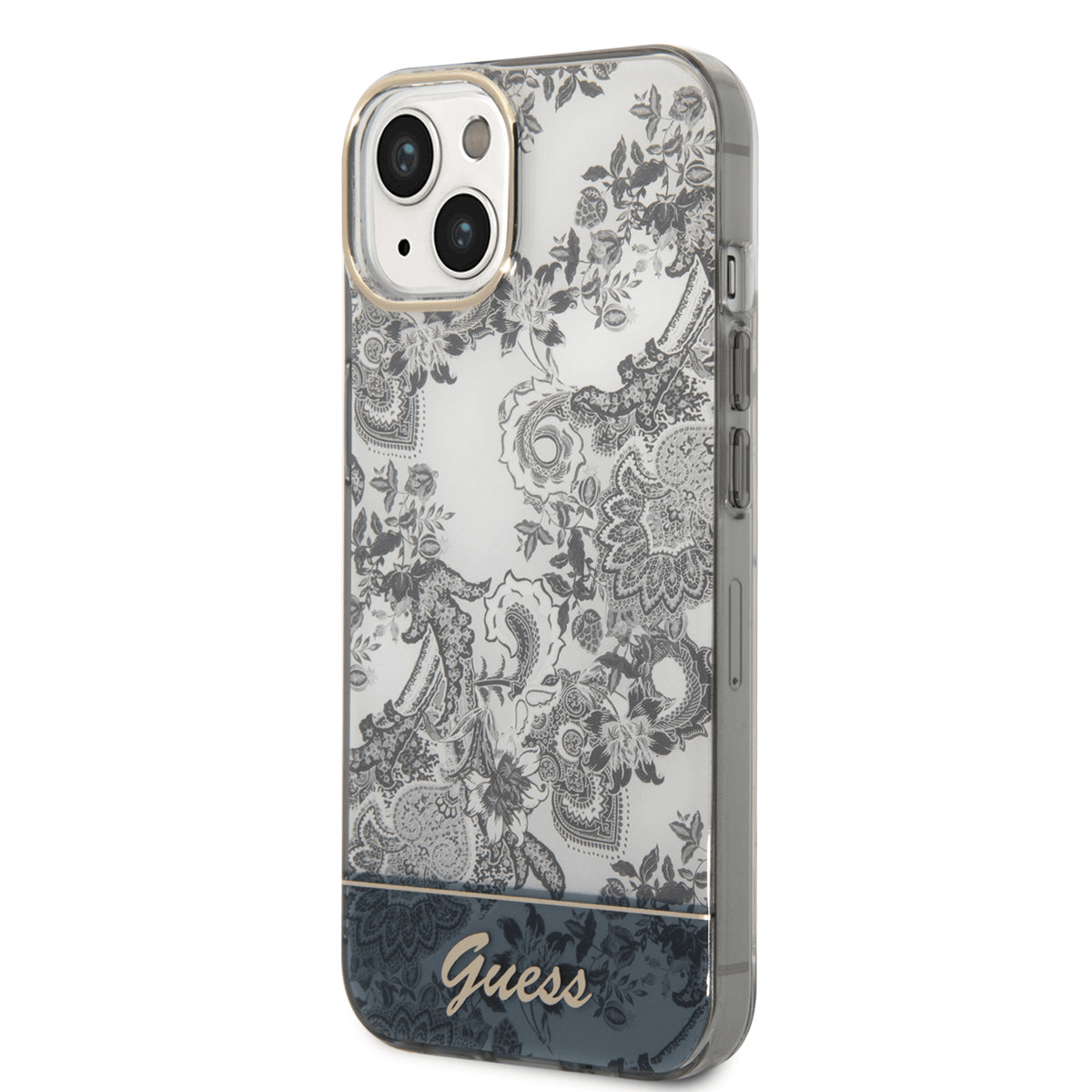 GUESS GUHCP14MHGPLHG ovitek za iPhone 14 Plus - Toile De Jouy - Porcelanasta kolekcija