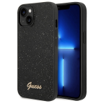 GUESS GUHCP14SHGGSHK ovitek za iPhone 14 6.1 - črn z bleščicami