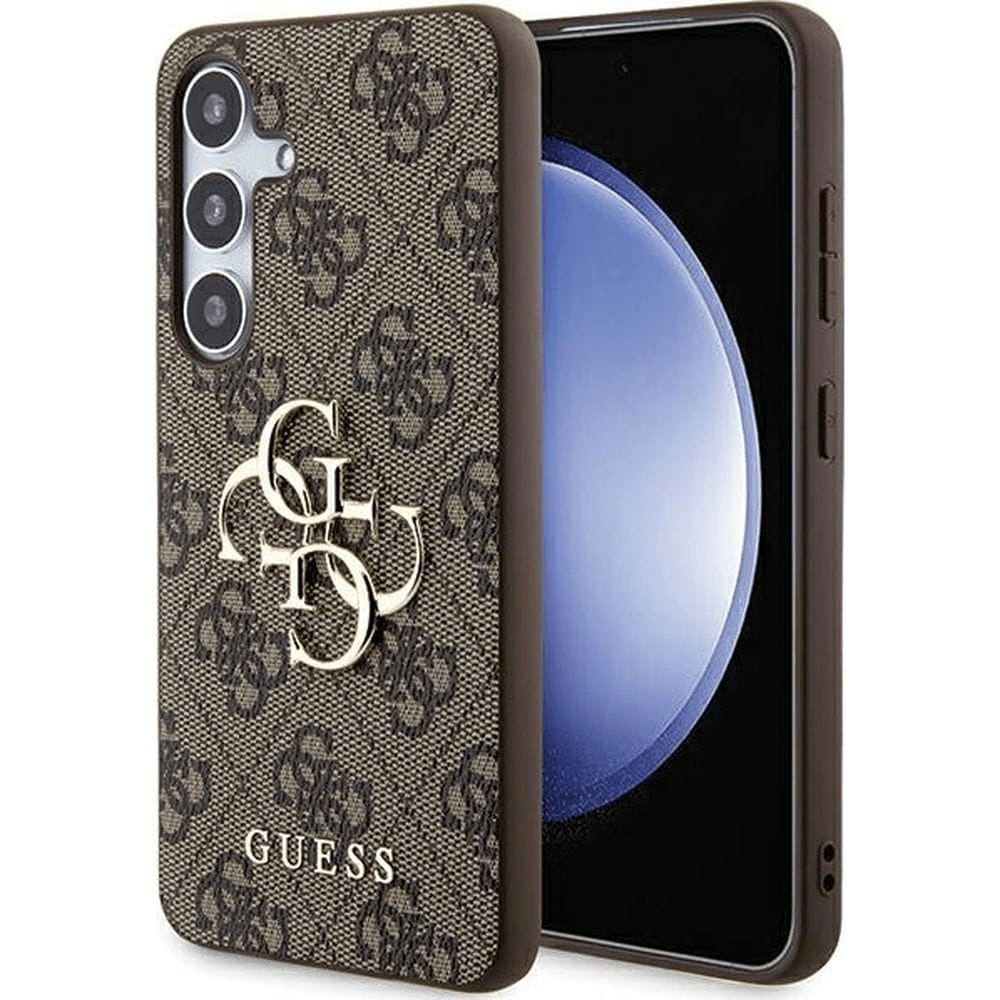 GUESS GUHCSA354GMGBR ovitek za Samsung Galaxy A35 - rjav