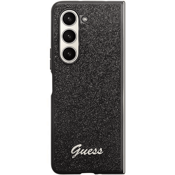 GUESS GUHCZFD5HGGSHK ovitek Samsung Galaxy Z Fold 5 F946 - črn z bleščicami