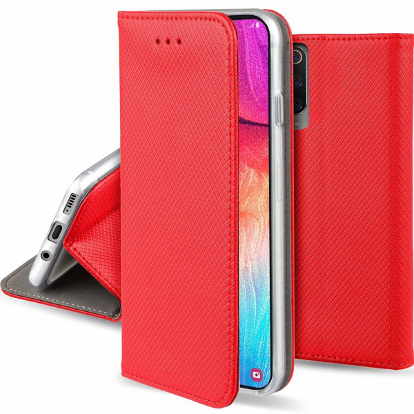 Havana magnetna preklopna torbica Xiaomi Redmi Note 13 Pro - rdeča