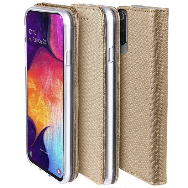 Havana magnetna preklopna torbica Samsung Galaxy A55 - zlata