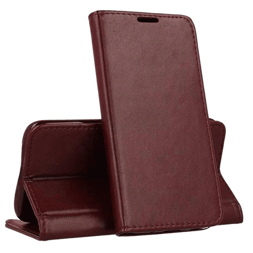 Havana Premium preklopna torbica Samsung Galaxy S24 FE - bordo rdeča