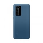 Huawei original silikonski ovitek za Huawei P40 Pro - moder