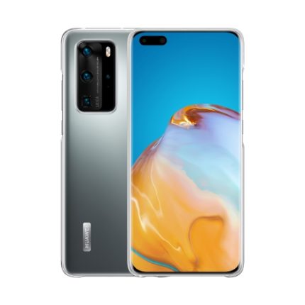 Huawei original zaščita zadnjega dela za Huawei P40 Pro - prozorna