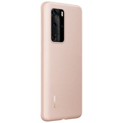 Huawei original zaščita zadnjega dela za Huawei P40 Pro / Plus - roza