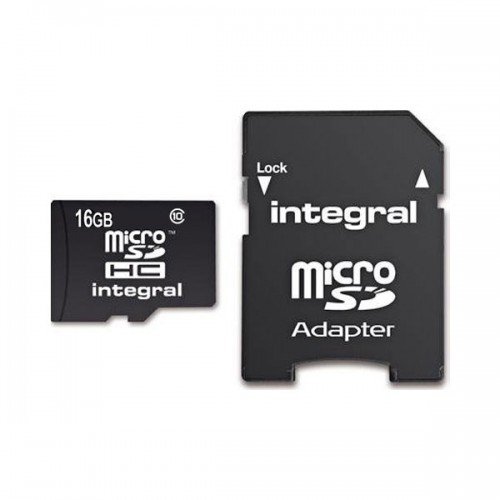 Integral SPOMINSKA KARTICA 16GB micro SD z adapterjem Class 10