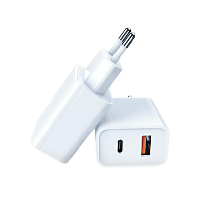 Jellico adapter C9 hišni polnilec Quick Charge 20W 1x vhod Type C PD 3.0 in USB A - Original (EU Blister) bel