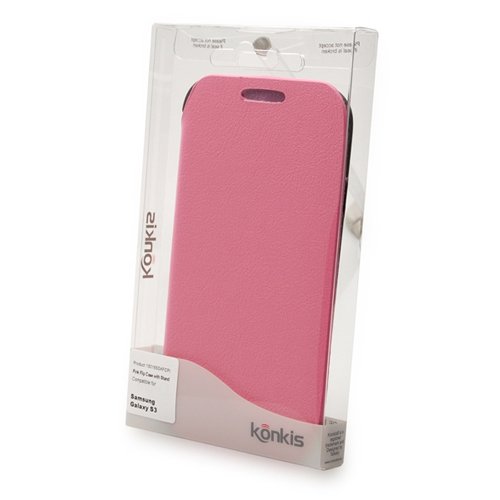 Konkis preklopna TORBICA Samsung Galaxy S III i9300 pink