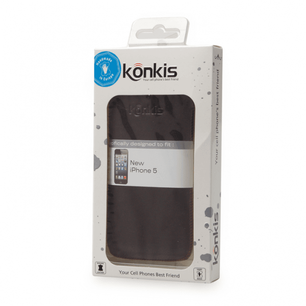 KONKIS ŽEPEK Apple iPhone 5 Washed brown