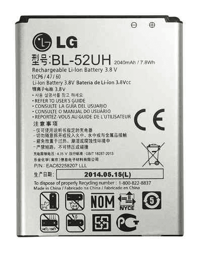 LG Baterija BL-52UH LG L70