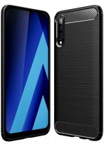 Silikonski ovitek za Samsung Galaxy A10 A105 - mat carbon črn