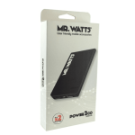 Mr. Watts zunanja prenosna baterija powerbank 5000 mAh - črn