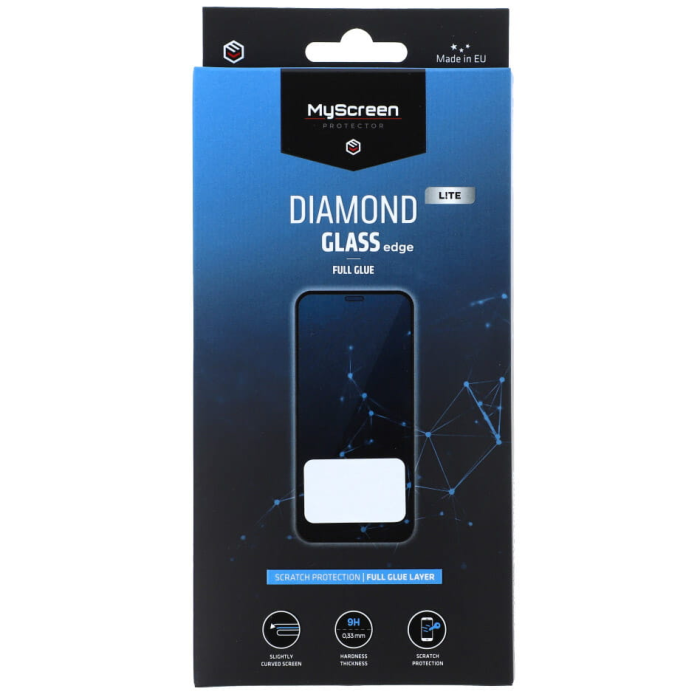 My Screen protector Diamond Lite ZAŠČITNO KALJENO STEKLO Huawei P40 Lite - Edge Full Glue