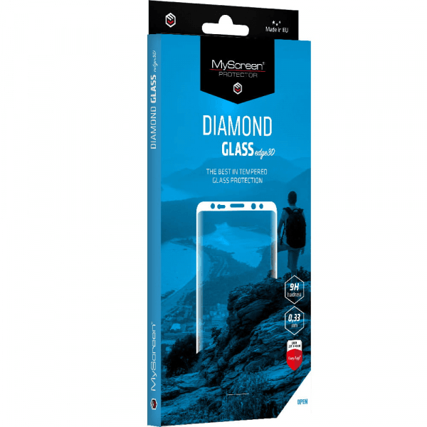 My Screen protector ZAŠČITNO KALJENO STEKLO Honor 200 Pro - DIAMOND GLASS EDGE 3D - črn