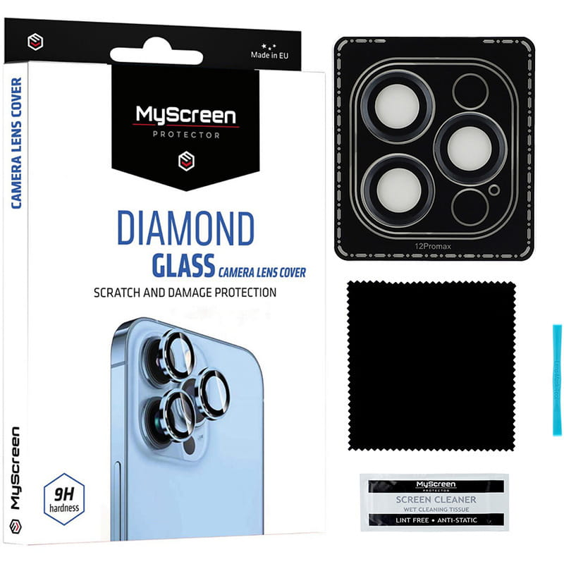 My Screen protector ZAŠČITNO KALJENO STEKLO Diamond Glass za ZADNJO KAMERO za iPhone 16 / iPhone 16 Plus - Lens Cover