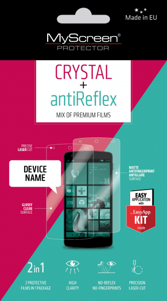 My Screen protector ZAŠČITNA FOLIJA Huawei Mate 7 ANTIREFLEX+CRYSTAL  2kos