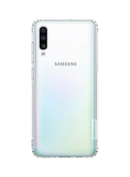 Nillkin silikonski ovitek NATURE za Samsung Galaxy A70 A705 - prozoren