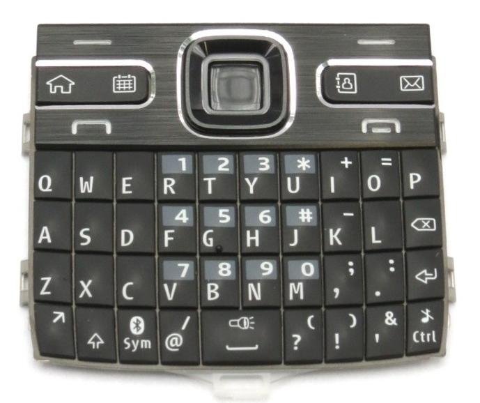 Nokia TIPKOVNICA E72 qwerty črna