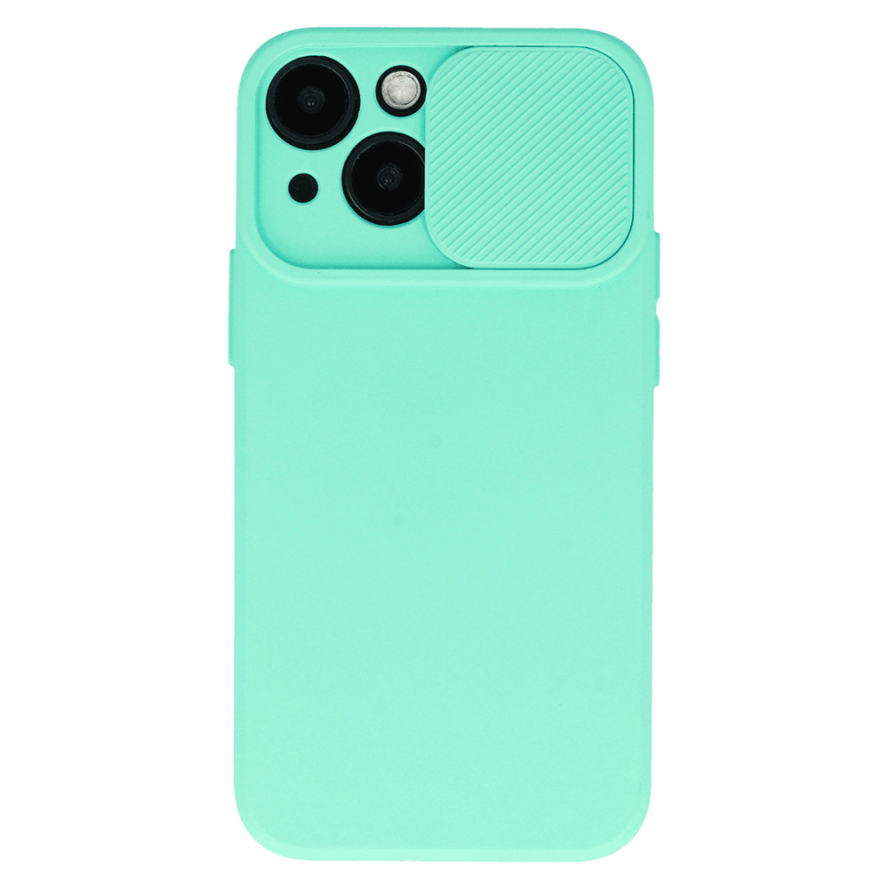 Onasi Lens Cover silikonski ovitek zaščita za Samsung Galaxy A13 5G A136 / Samsung Galaxy A04s - mint