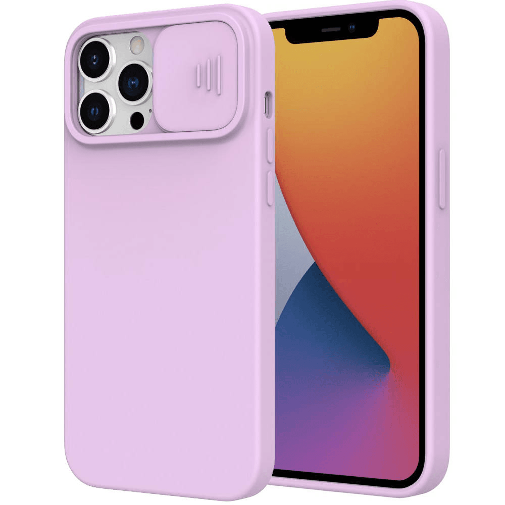 Onasi Lens Cover silikonski ovitek zaščita za iPhone 16 Plus - vijola