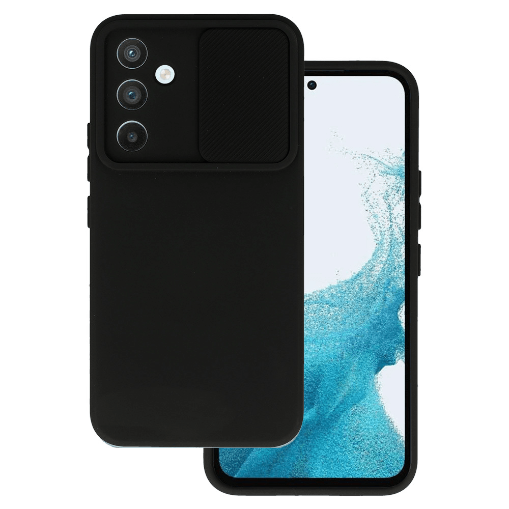 Onasi Lens Cover silikonski ovitek zaščita za Xiaomi Redmi Note 12 Pro / Poco X5 Pro - črn