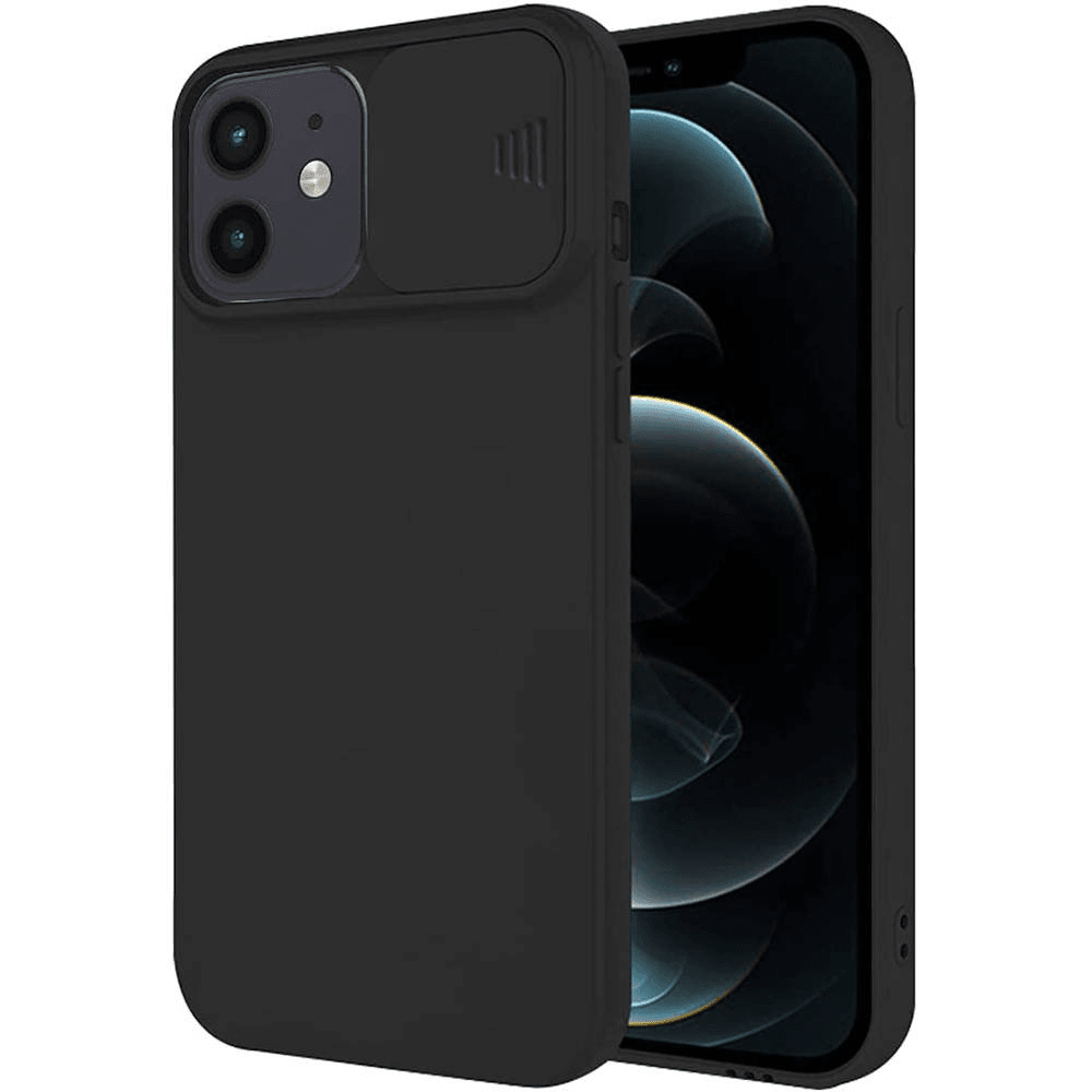 Onasi Lens Cover silikonski ovitek zaščita za Xiaomi Redmi Note 12s - črn