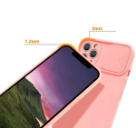 Onasi Lens Cover silikonski ovitek zaščita za Samsung Galaxy A22 A226 5G - roza