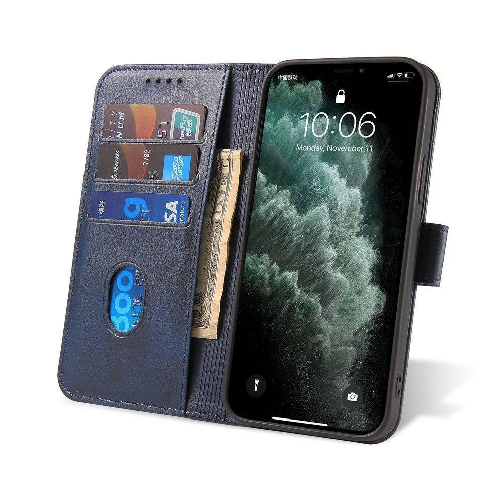 Onasi Wallet denarnica usnjena preklopna torbica Samsung Galaxy A04s / Samsung Galaxy A13 5G A136 - modra