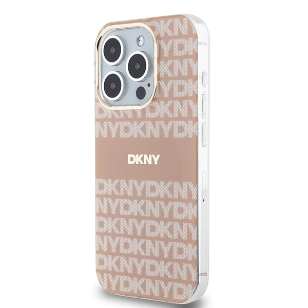 Originalen DKNY MagSafe ovitek za iPhone 15 Pro - soza - DKHMP15LHRHSEP